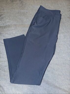 Men's Light Blue Golf Pants - Tailored Comfort Fit - 32x30 - Dunning Golf